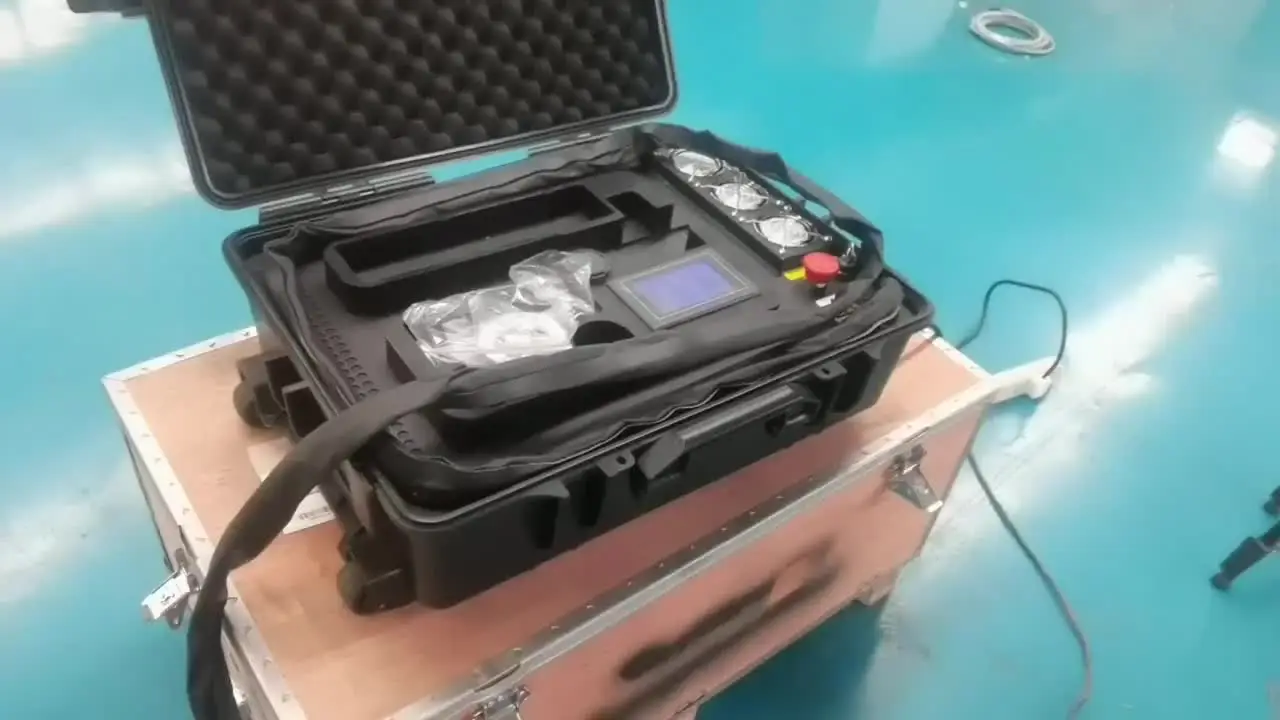 Лазерный очиститель для удаления ржавчины 100 Вт 200 300 500 машина лазерной чистки