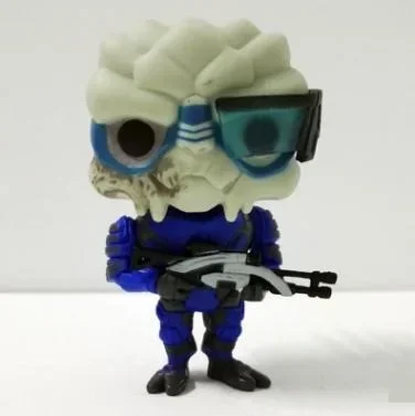 thumbnail image 5 of Figura de acción Funko Pop Mass Effect Peebee 189# Garrus 12#, colección de 10 cm, edición limitada, modelo de juguete para niños, regalo de Navidad, 5 of 5