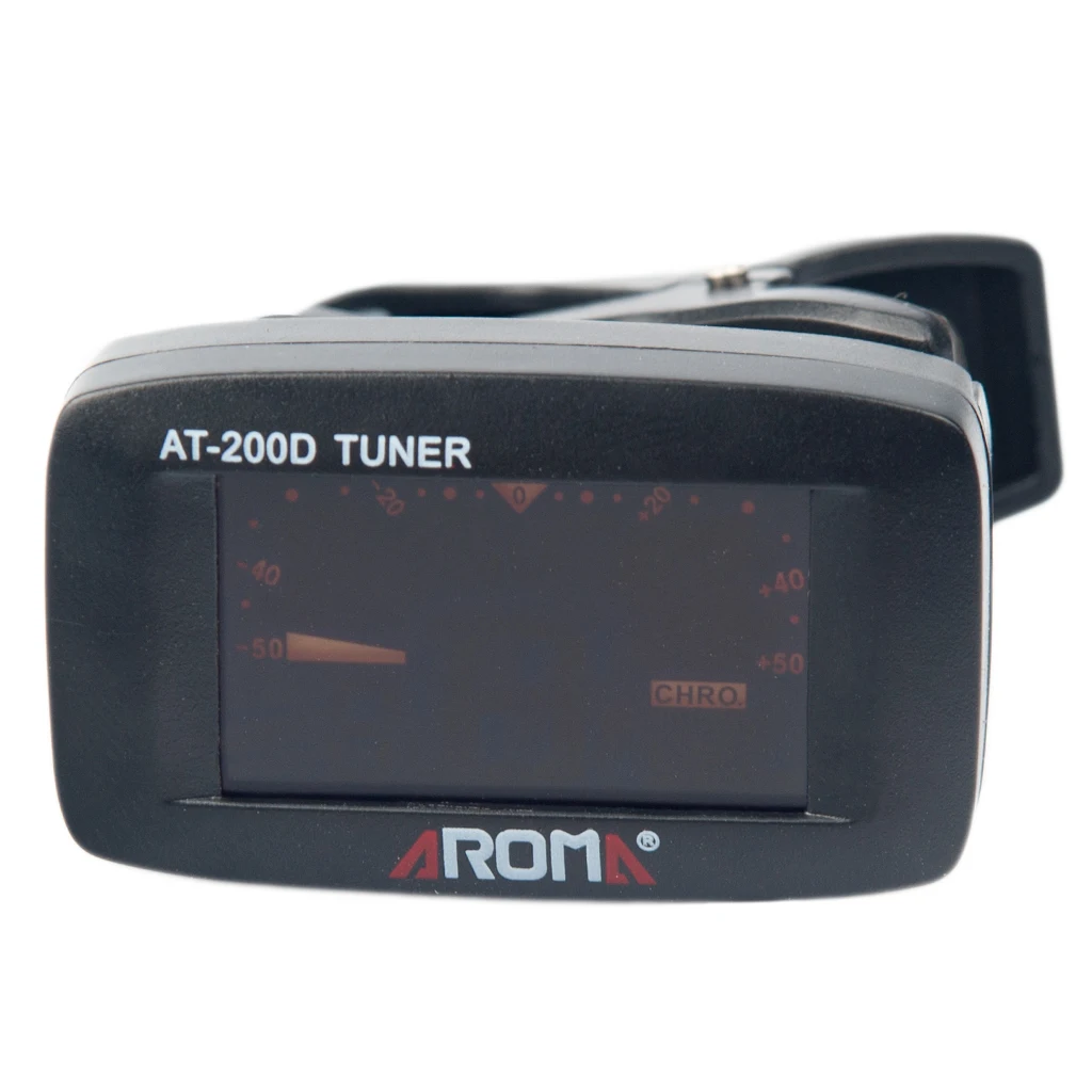 Clip On Digital Guitar Tuner Portable Universal LCD Tuner