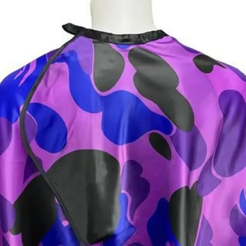 이발사 이발 천 위장 살롱 가운 조절 가능한 클로저 미용 앞치마 정전기 방지 미용사 케이프 이발소 도구