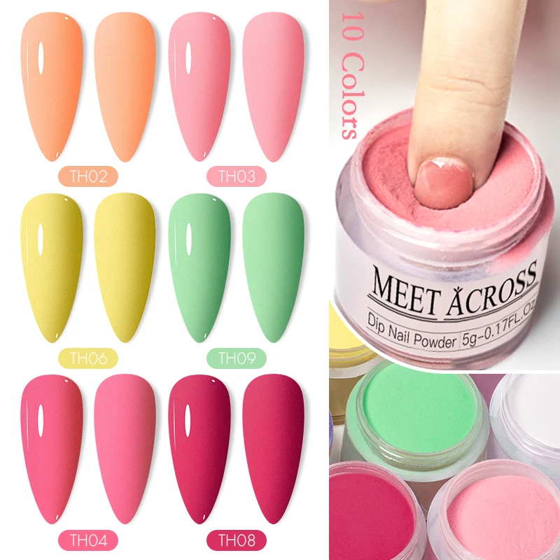 5g/10g Fluorescent Color Nail Dipping Powder Sequins Natural Dry No Lamp Pigment DIY Gel Glitter Nail Art Decoration nail powder nail glitter nail pigment nail decoration nail decorations fluorescent pigment luminous pigment