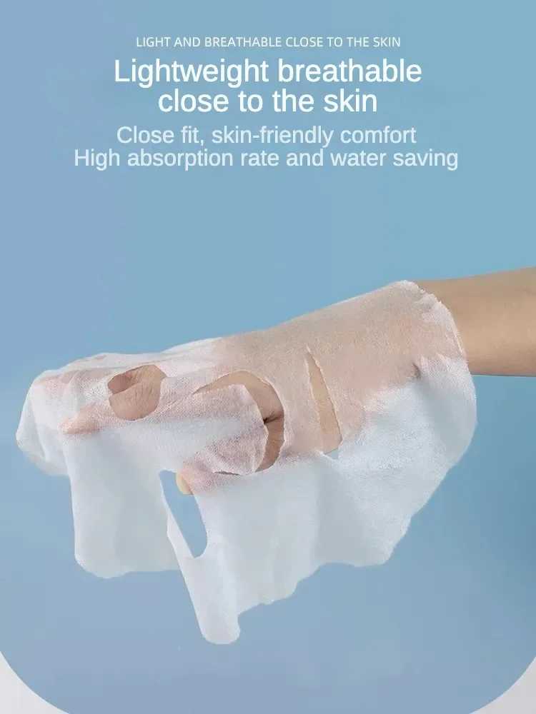 Non Woven Compressed Mask Paper Skin Facial Care Wrap Ultra-thin Breathable Portable Beauty Tool disposable facial masks
