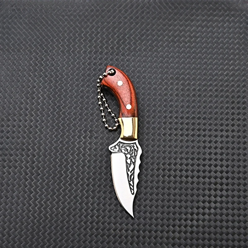 

Colorful Mini Portable Sharp Open Box Small Straight Knife High Craft Outdoor Tool Excellent Christmas Gift
