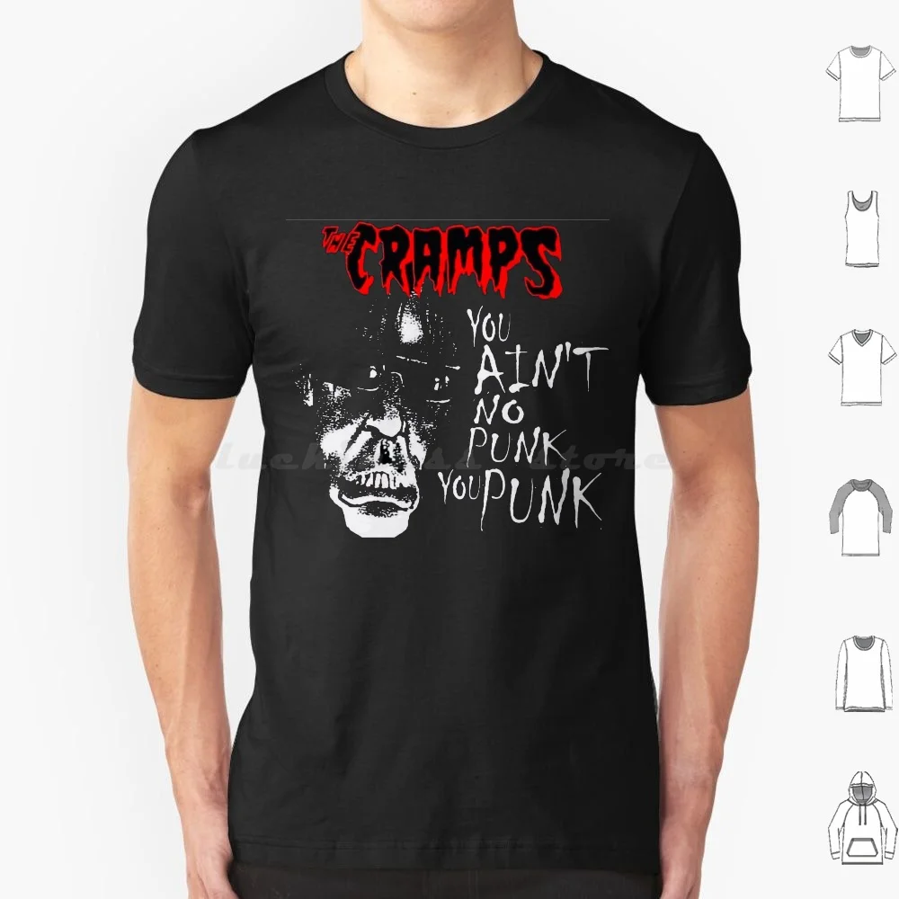 I Crampi You Punk T Shirt 6Xl Cotton Cool Tee The Crystals Band The Crystals Band The Crystals Band Best Seller Music Logo Band