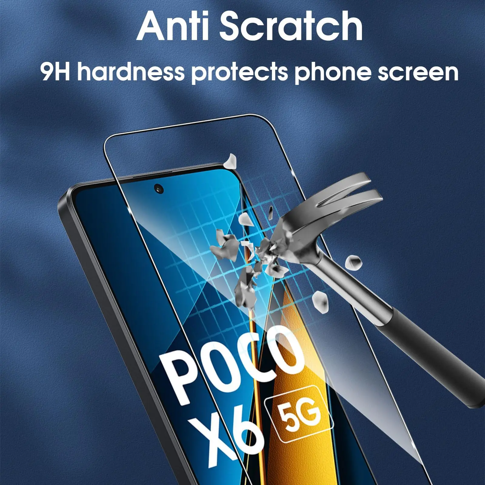 Рисунок 2 - Защита экрана для POCO X6 XIAOMI