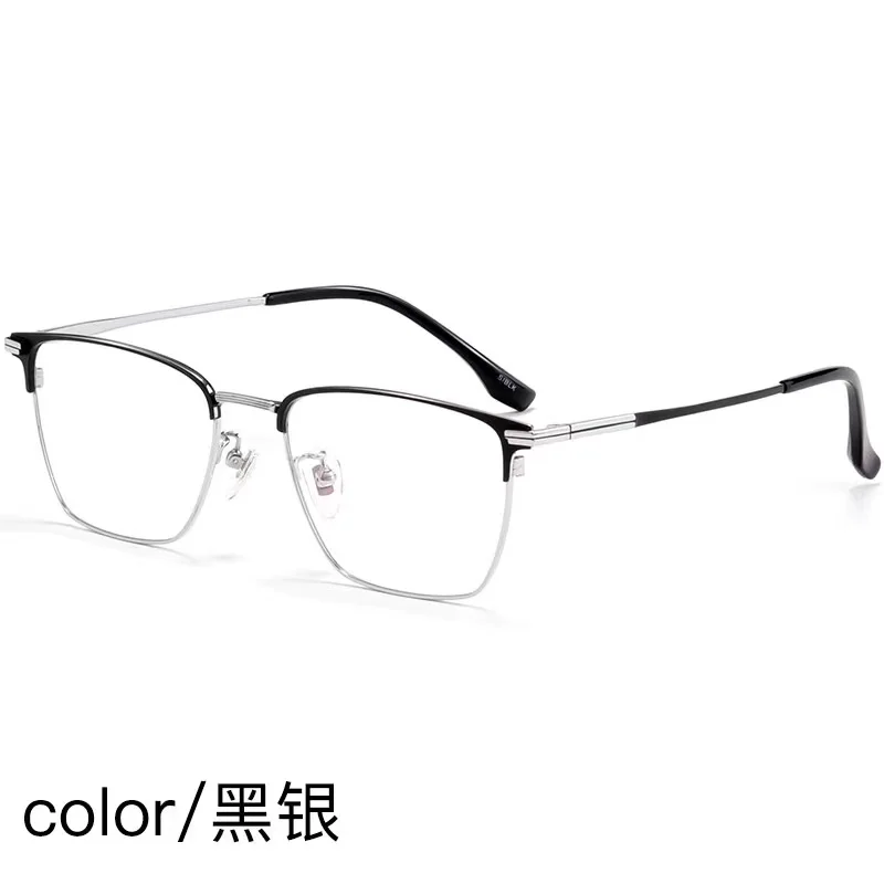 

53mm 2023 New Pure titanium man Square Glasses Frame Prescription Glasses Optical Eyeglasses 80099