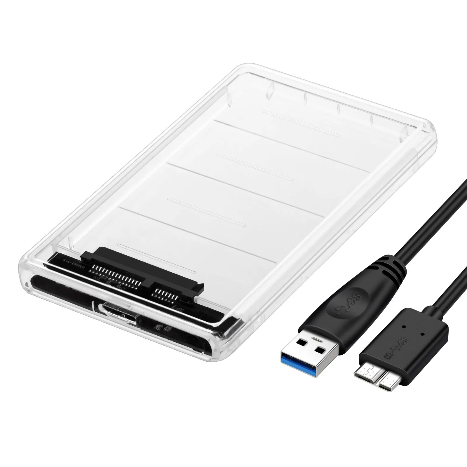External Hard Drive Case USB 3.0 to SATA III 2.5 Inch HDD SSD Shell Enclosure external hard drive case