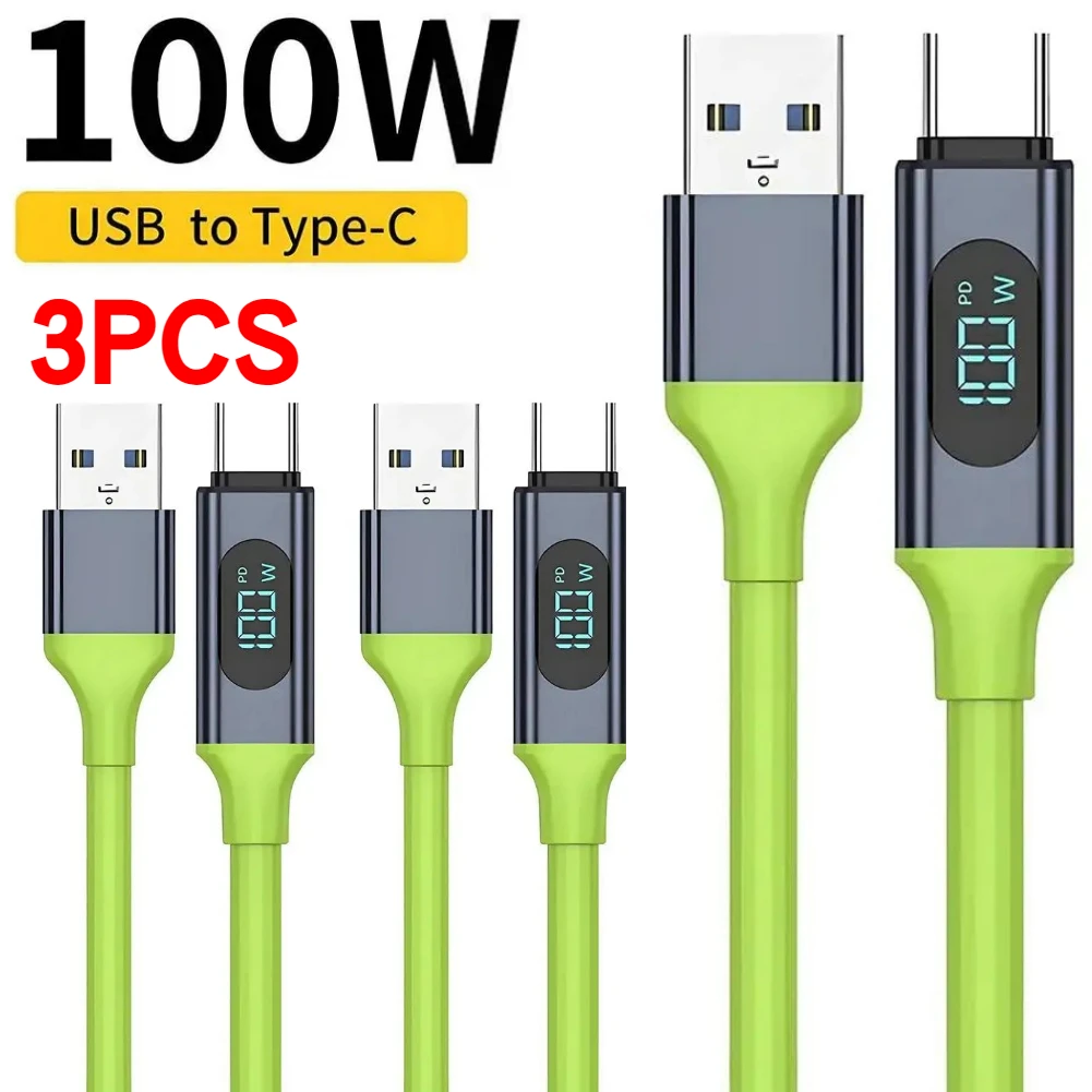 ตัวเลือกสินค้า สายชาร์จ USB-C 240W หน้าจอแสดงผล ชาร์จเร็ว 480Mbps