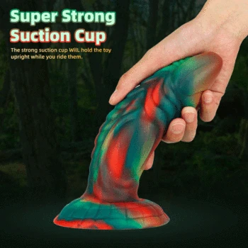 Silicone Animal Monster Dildo Dog Dick Realistic Suction Cup Anal Dragon Dildos Adult Penis Cock For Women Female Masturbation 2