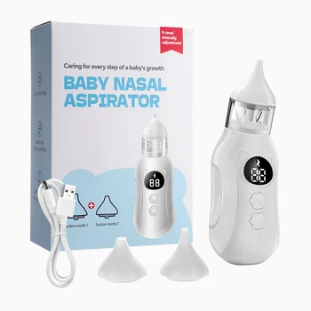 Aspiratore nasale elettrico Attrezzatura per assorbitore per bambini Utensili silenziosi Ostacolo Detergente per rinite Articoli per neonati Strumenti per la cura