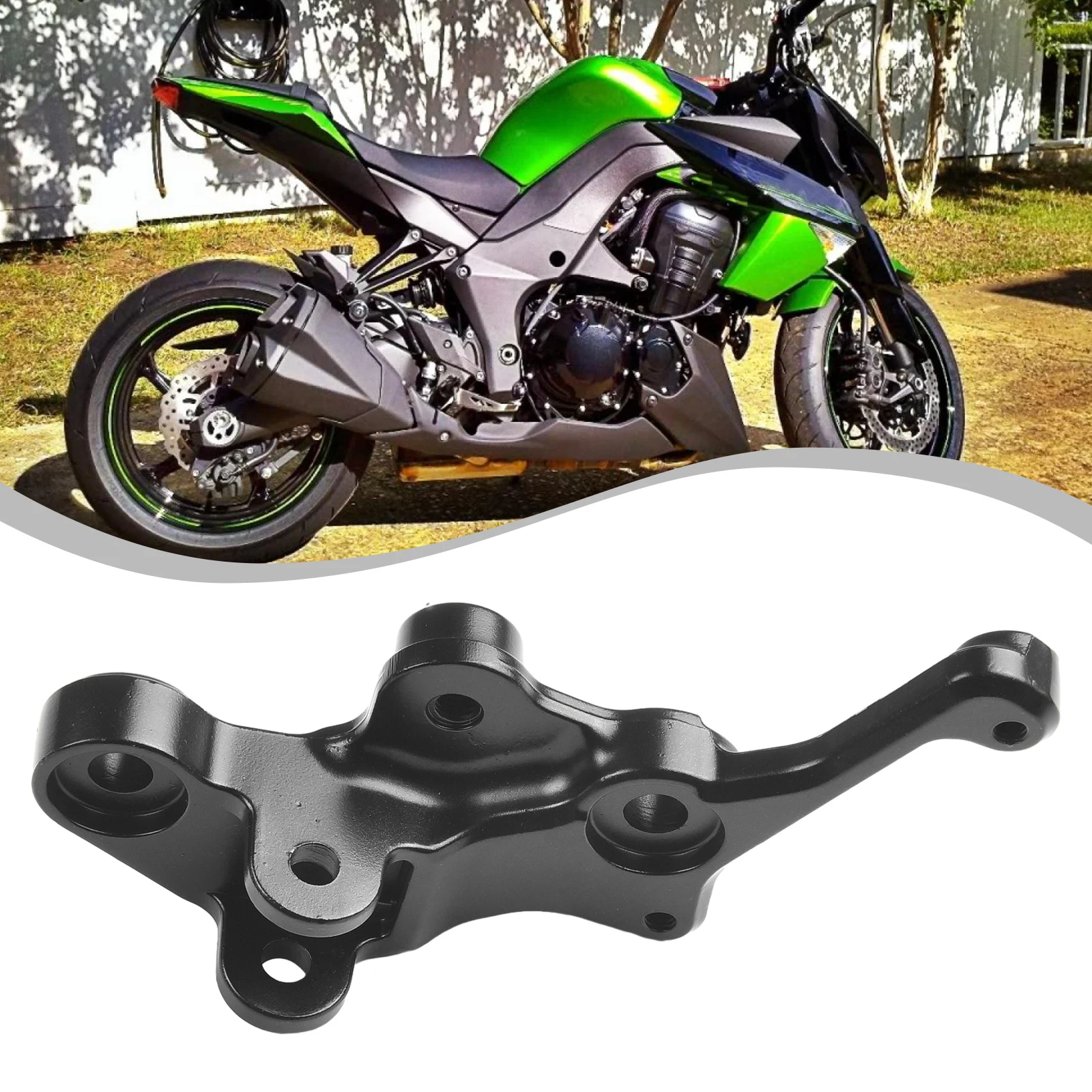 

Передние Подножки, подножки, кронштейн для педали подходит для NINJA400 Z400 2018-2022 мотоциклетный левый правый кронштейн для педали