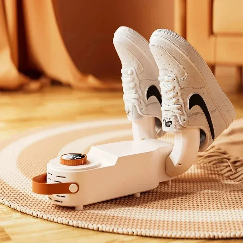 Smart adjustable shoe dryer, quick drying, odor removal, sterilization, home shoe heater.