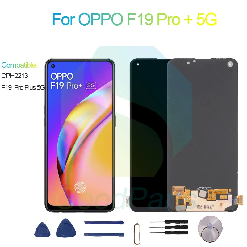 ЖК-дисплей для OPPO F19 Pro с диагональю 6,43 дюйма, CPH2213 F19 Pro Plus