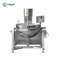 Marmite planétaire semi-automatique à chauffage au gaz, 600l, moteur en acier inoxydable, pour appareils de cuisine commerciaux 3