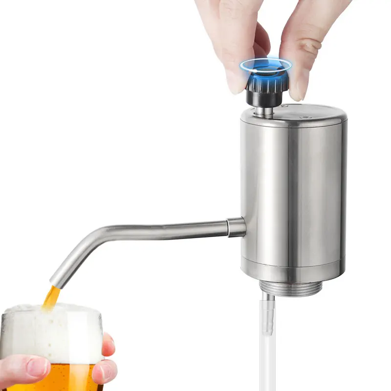 Electric Beer Drinking Water Pump Dispenser ,Auto Beer Keg Spear Tap