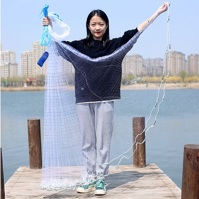 Hand Casting Nets Fishing Nets Reinforced Tire Lines Colorful Netting For  Sea Floating Fishing Net For Steel Head Catfish Bass - AliExpress