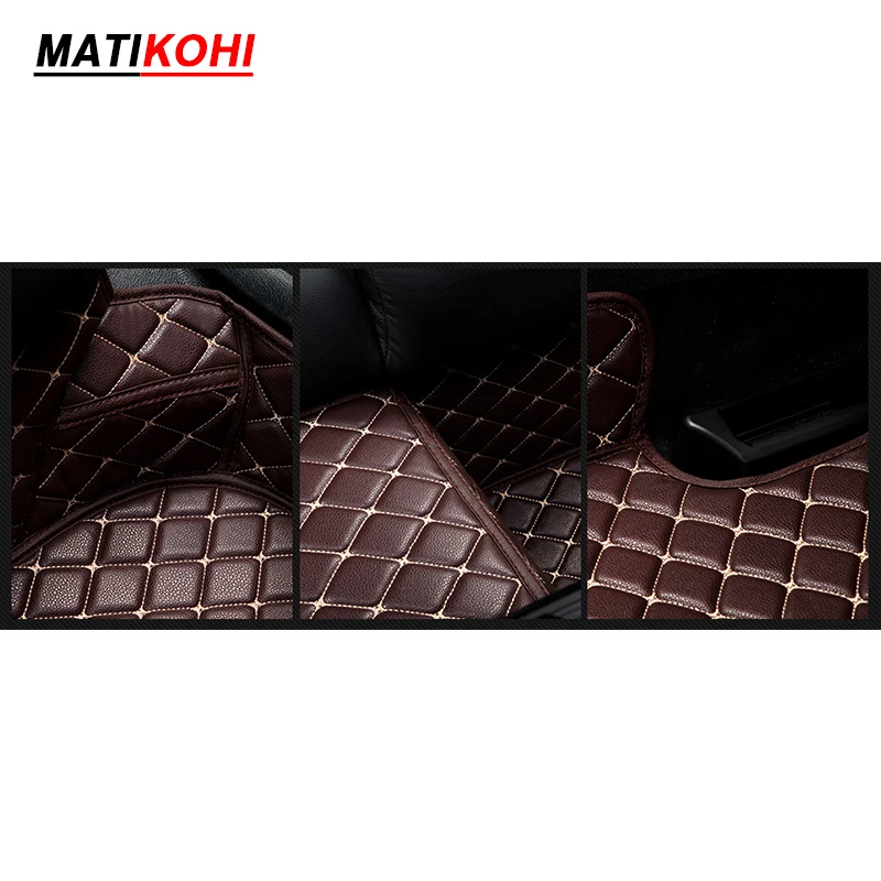 MATIKOHI 맞춤형 자동차 바닥 매트, 현대 에쿠스 센테니얼 2009-2023, 자동차 카펫, 발 코체 액세서리