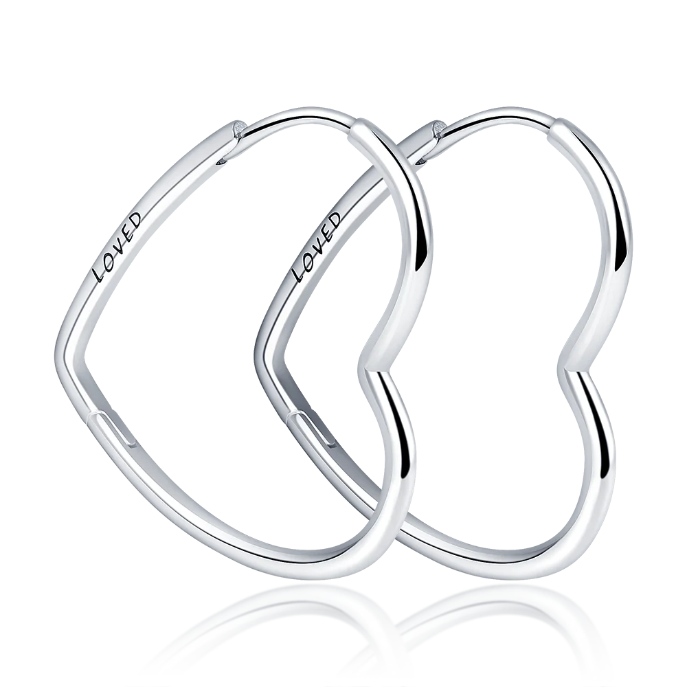 2022 Charm Double Hoop Earrings 925 Silver Fit Original Brand Charms Diy Fine Jewelry Gift For Women Fine Earring Making Gift 