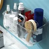 Bathroom Storage Rack Washbasin Punch-free Bathroom Wall-mounted Toilet Balcony Toilet Bathroom Storage Rack 4