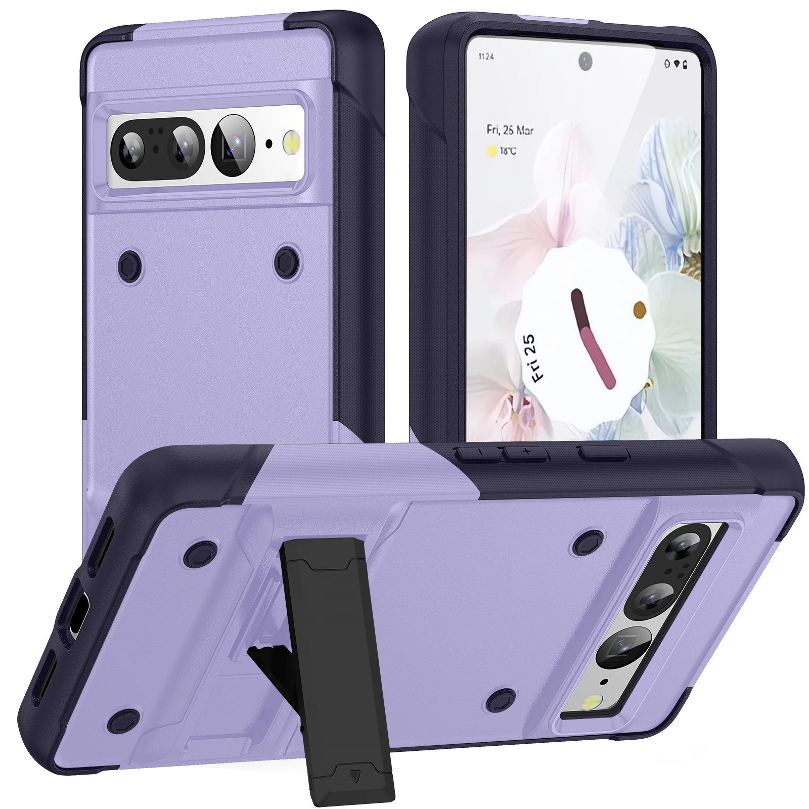 Per Google Pixel 7 8 Pro 7A Custodia Pieghevole Cavalletto Antiurto Custodia Protettiva A Doppio Strato Custodia Pixel 8 Pro