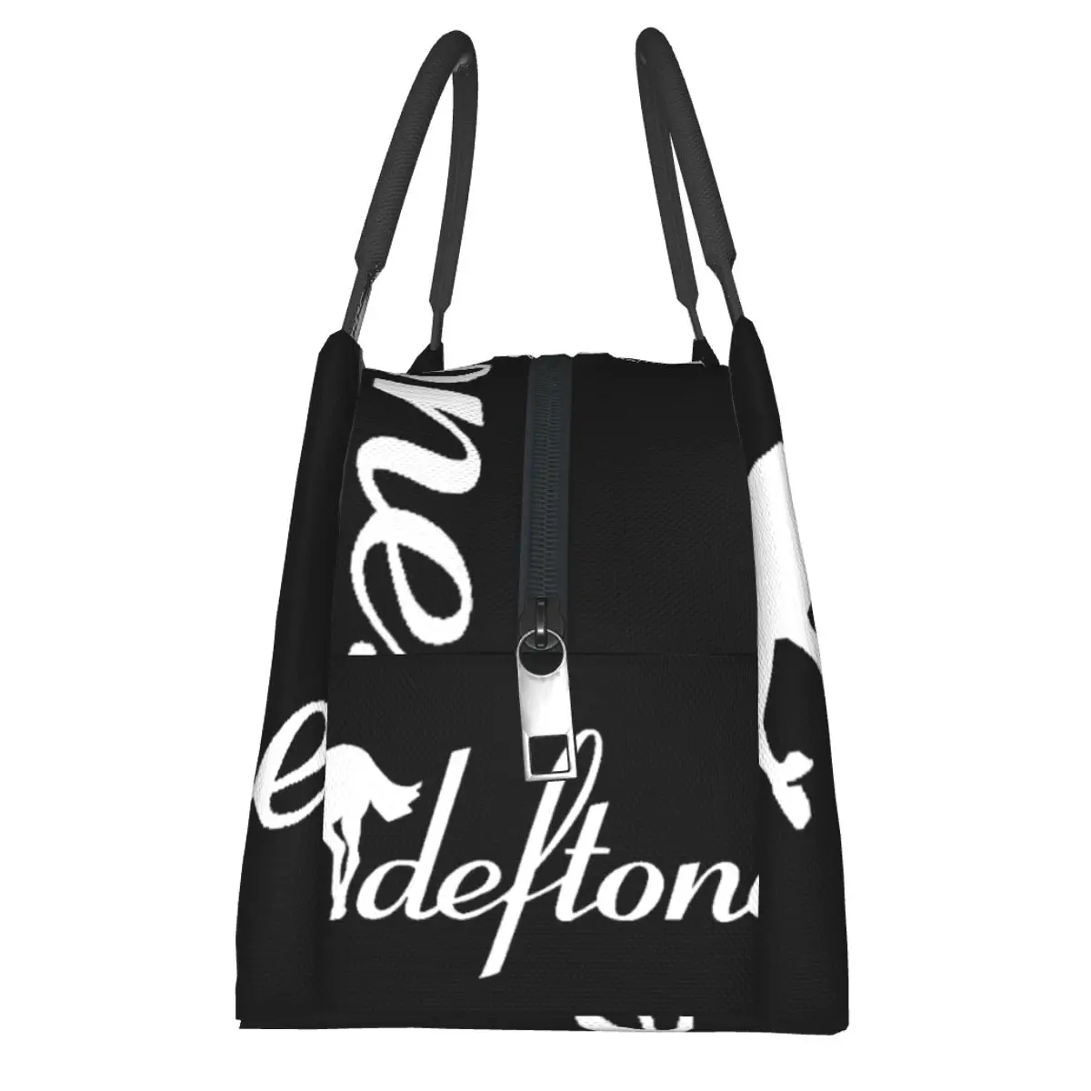 Deftones Logo Portable insulation bag for Cooler Thermal Food Office Pinic Container
