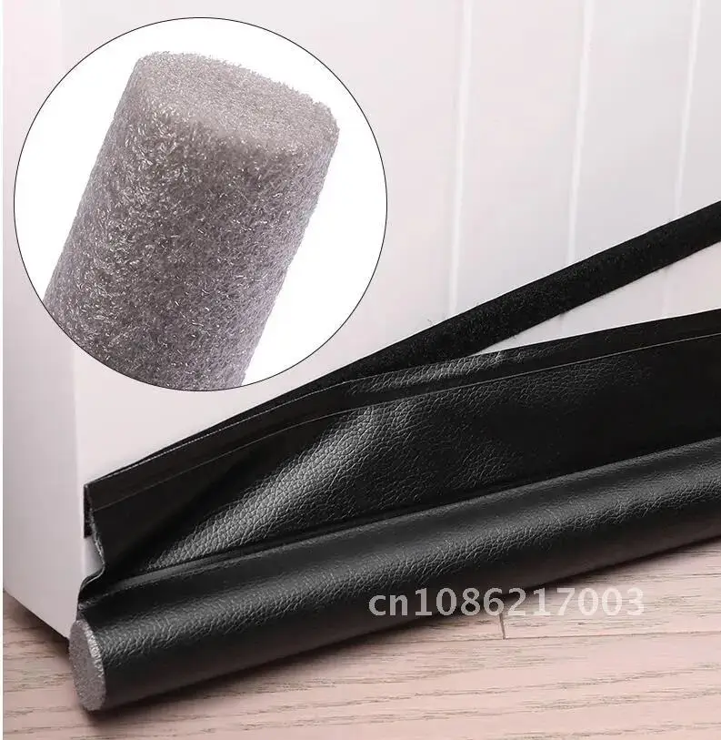 

Foam Cotton Self Adhesive Door Bottom Sealing Strip Weathering Under Door Draft Stopper Sound Insulation Sliding Seal Strip