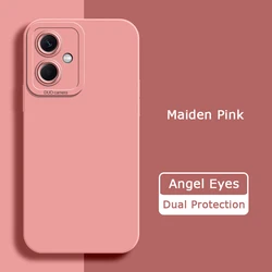 Angel Eyes Custodia per Telefonino in Silicone Liquido Antiurto