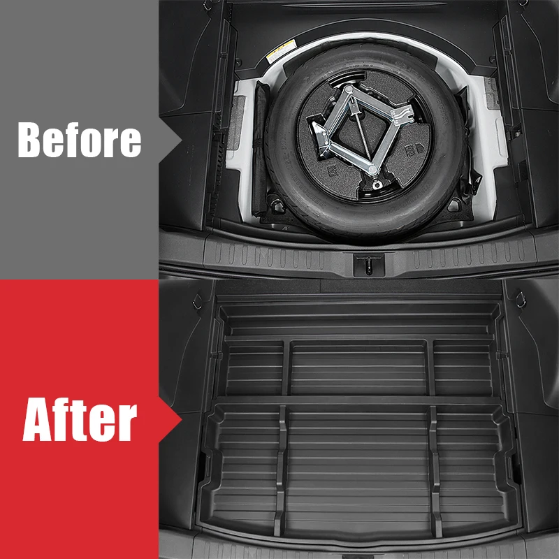 車のトランク用スペアタイヤ収納ボックス,トヨタ用コンテナパッドrav4