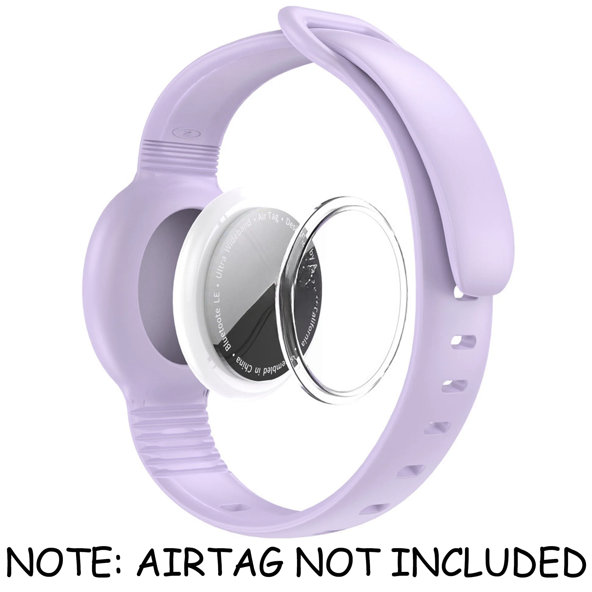 Eye-Catching Adjustable Airtag Necklace with Waterproof Silicone Holder