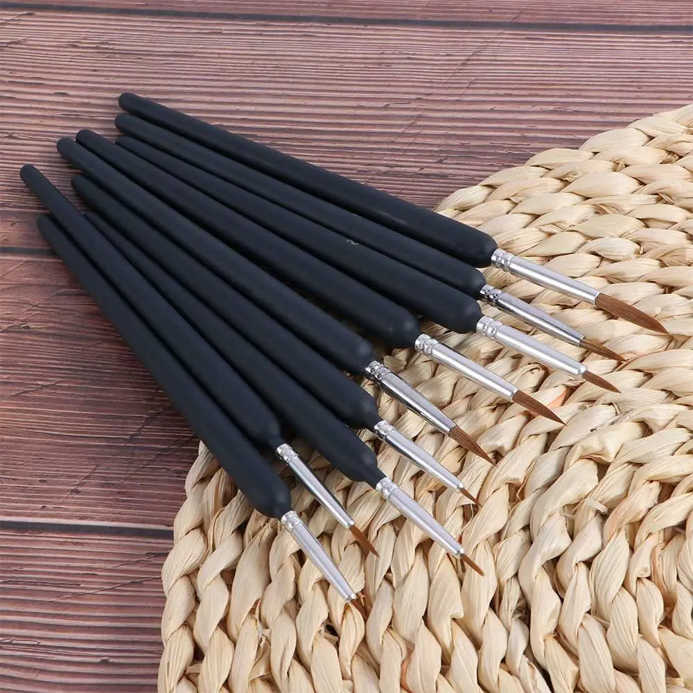 

Миниатюрный набор кистей для вязания крючком, 9 шт.