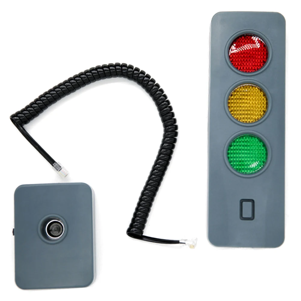 Car Guide Sensor Anti Collision LED Traffic Light with Three Colors Light Parking Warning Alarm Adjustable Battery Operated