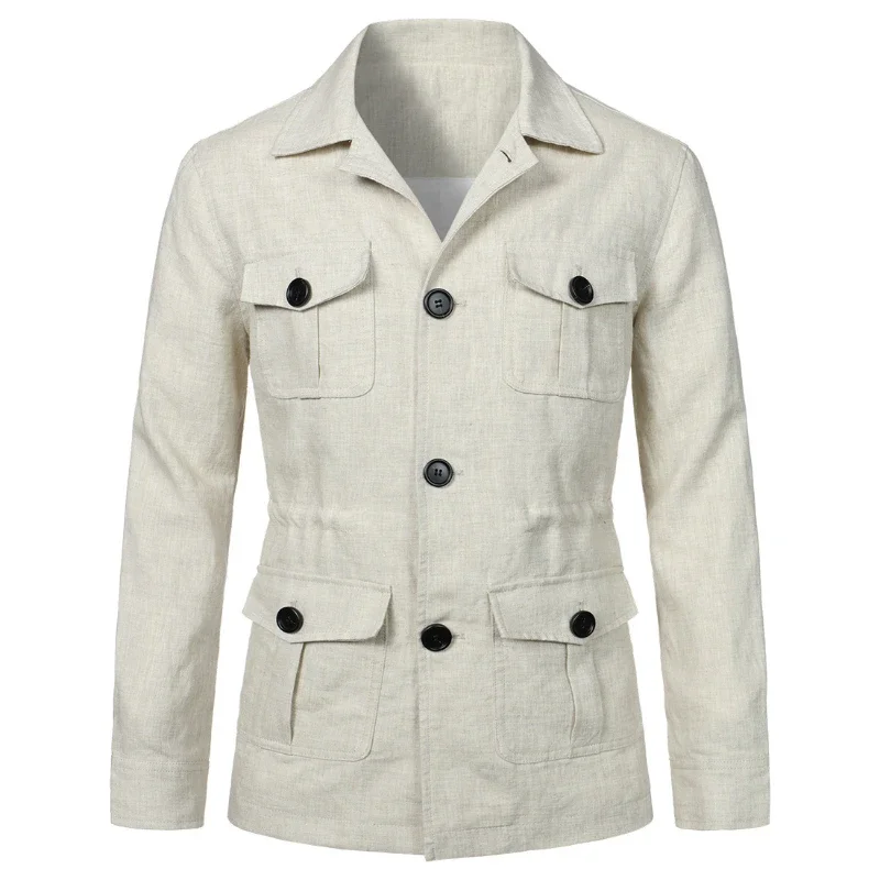Wool Blend Jacket | Broadcloth Outer | Turn-Down Collar main image 0