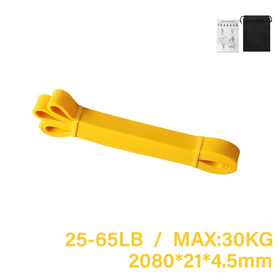 Heavy Duty Latex Resistance Band Tränings Elastiskt band för sport