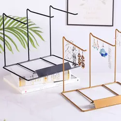 Household Microlandscape Convenient Hanging Necklace Case Necklace Storage Frame Jewelry Display Rack Earring Stand
