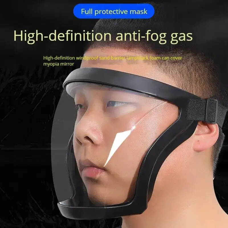 Masque de Protection Intégral Anti-Poussière avec Filtres - Chantier Moto