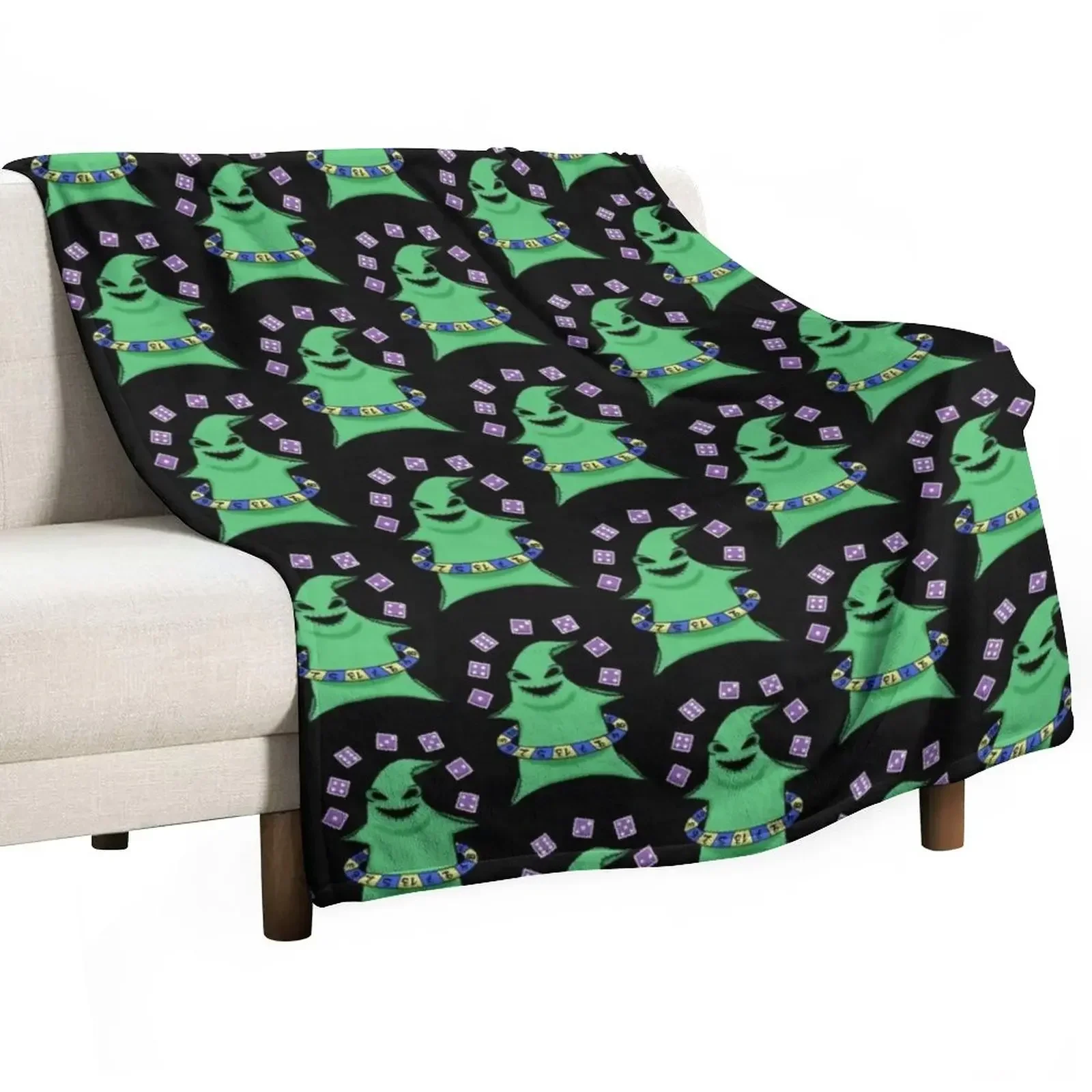 

Oogie Boogie's Gym Throw Blanket for winter decorative Bed linens Baby Blankets