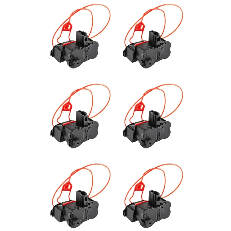 

6X Fuel Tank Door Cap Lock Actuator Motor 7P0810773F For Touareg Golf Cabriolet Seat Leon Skoda Fabia Octavia