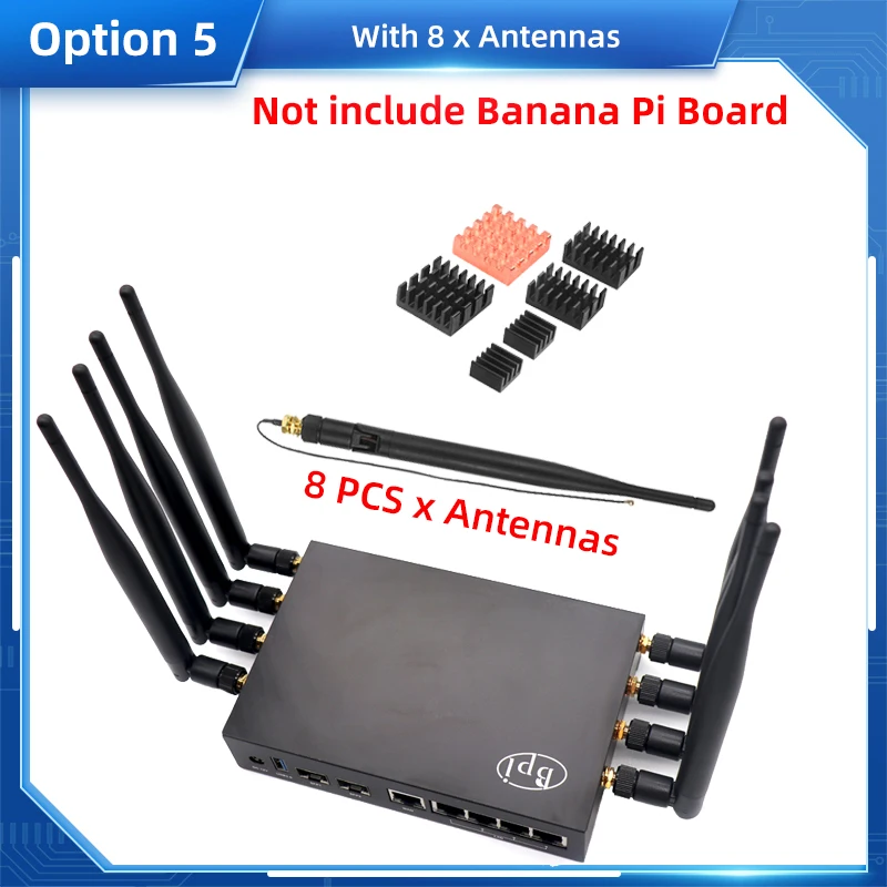 Banana Pi R3 Caixa De Alumínio, Proteger