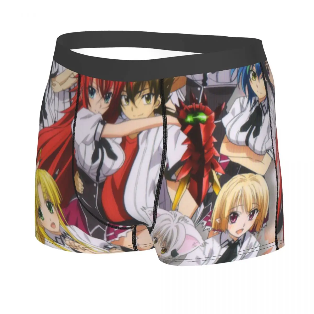 Sexy Girl High School Japanese Anime Dxd Silhouette Underwear Men Sexy  Print Custom Boxer Shorts Panties - AliExpress