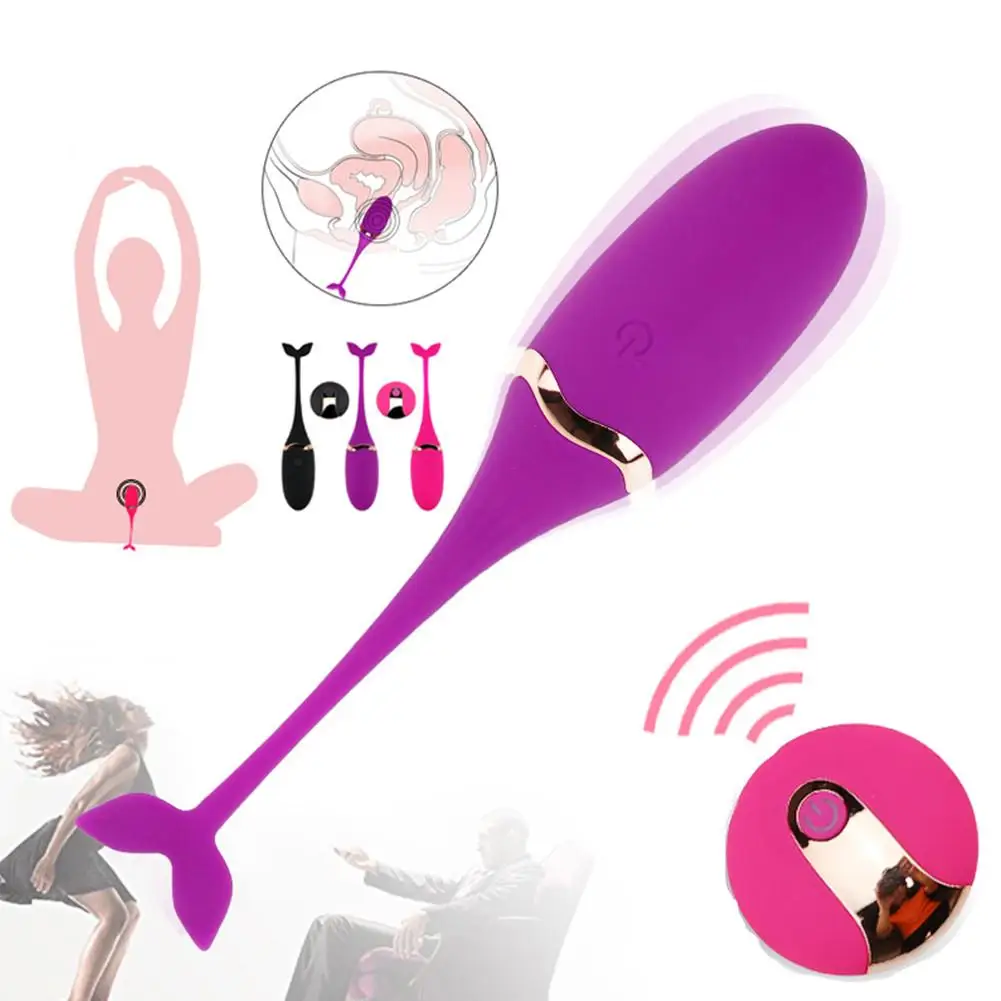 

10 Mode Vibration Adult Massage Egg -based Toys Female Gxid Vibrator Ben Wa Ball Kegel Sports Vaginal Warhead Massage Stick