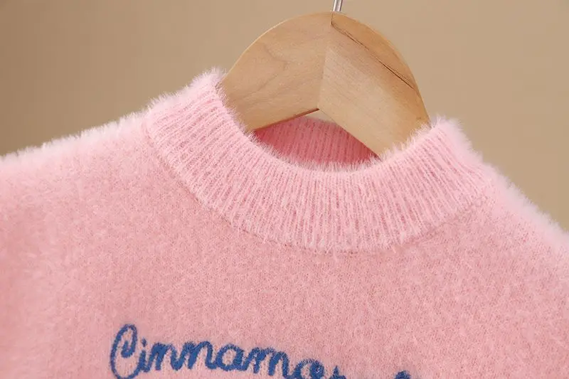 Cinnamoroll Sweater Cute Sanrio Kawaii Cartoon Anime Warm Knit Sweater Girls Gifts