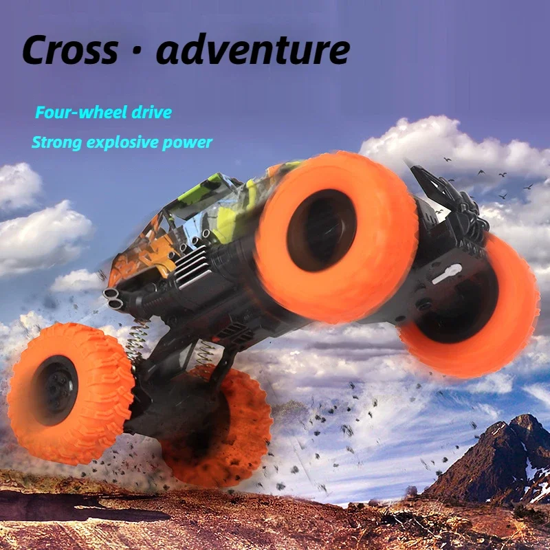 Children's toy car high-speed off-road vehicle outdoor toy off-road vehicle model inertia climbing stunt vehicle children's gift - Image 2