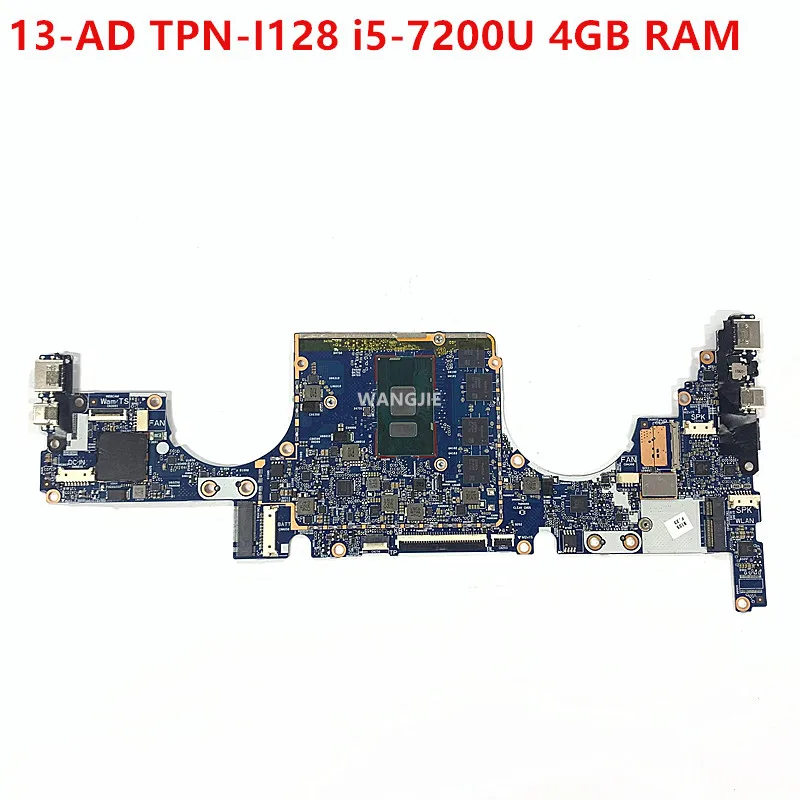 

Для HP 13-AD Series TPN-I128 материнская плата для ноутбука L09787-601 6050A2909801-MB-A01 i5-7200U CPU 4 Гб RAM 100% рабочий