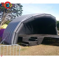 Large Outdoor Inflatable Event Tent Inflatable Stage Cover Marquee for Party, Exhibition,Promotion, Music Festival 1