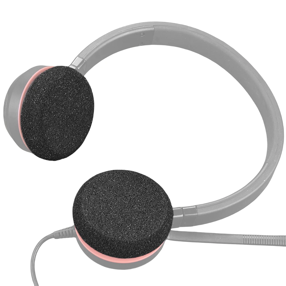Earpads Cushions Replacement Noise Isolation Foam Ear Pads Cushions Headphone Earpads for Jabra Evolve 20 20se 30 30II 40 65 65
