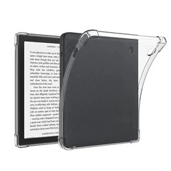 Slim Transparent TPU Silicone Case for 7 eReader - Lightweight and Flexible Back Cover (Clear)
