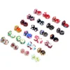 Retro Style Engraving Flower Pure Handmade Lampwork Glass Beads For Crafts Charm Bracelets/Earring/Necklace DIY Jewelry Making - 2
