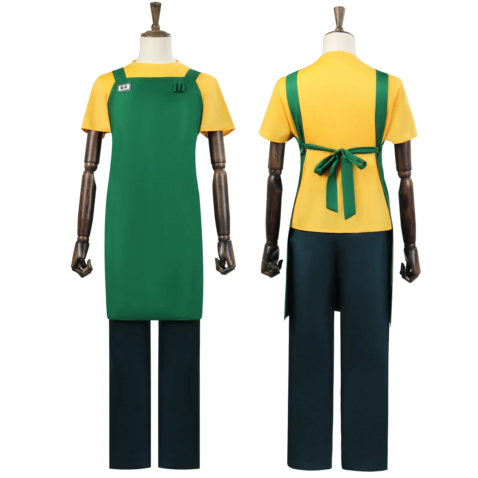 Sakamoto Days-Inspired Taro Sakamoto Convenience Store Uniform Cosplay Costume for Unisex