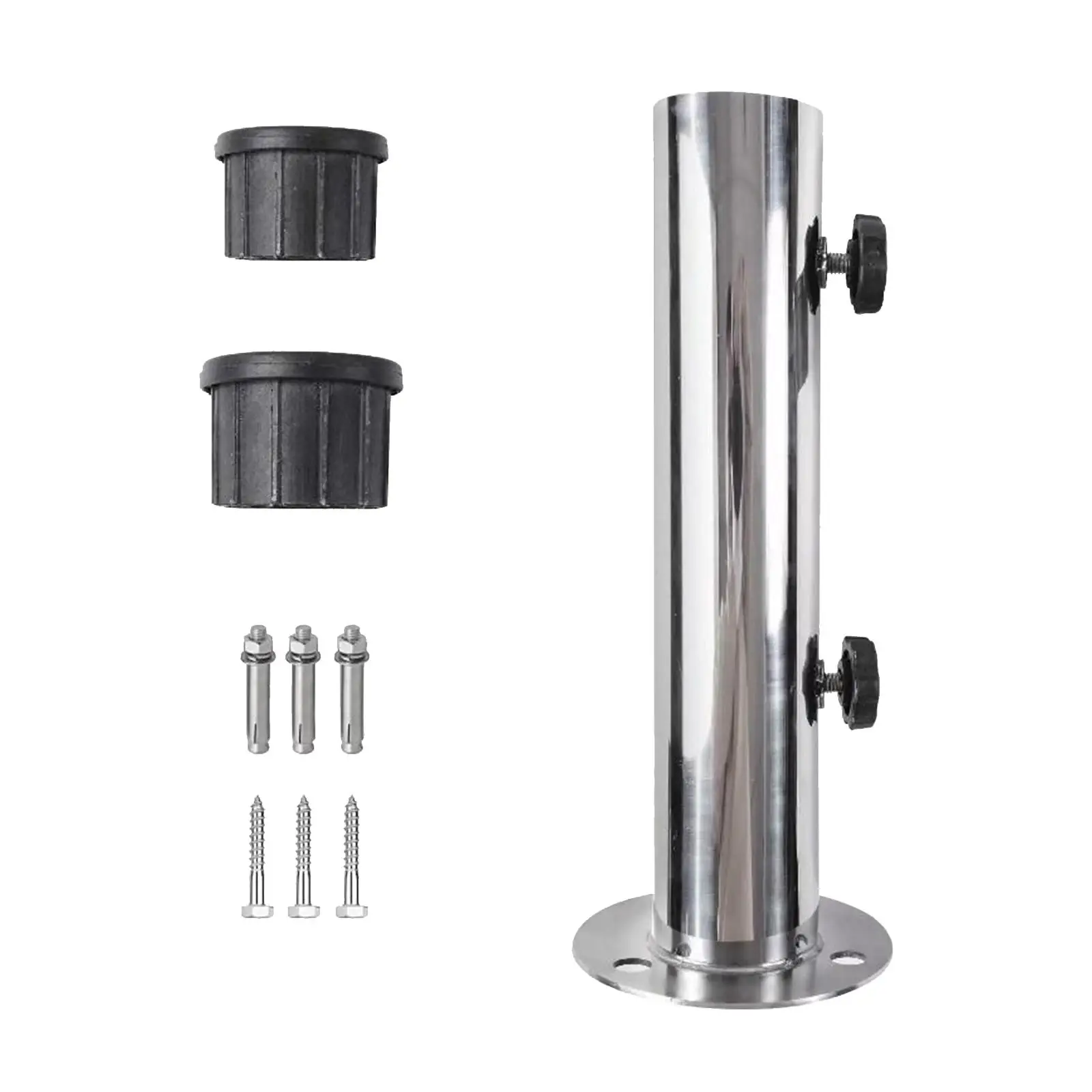 Deck Umbrella Base Stand Replacement Sun Shelter Parasol Sun Umbrella Holder for Courtyard Outdoor Backyard Garden Summer Beach,beach umbrella plug base,umbrella stand holder