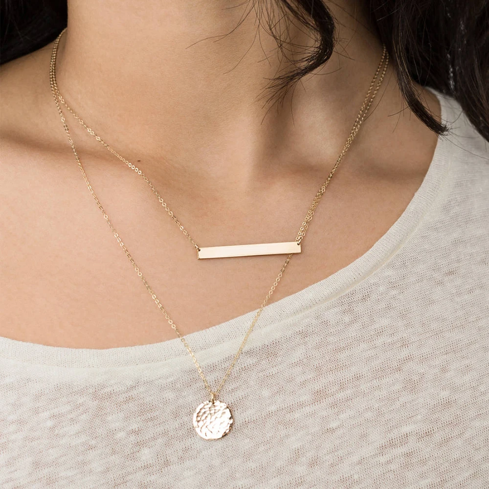 Coin Pendant Necklace Jewelry Gift 